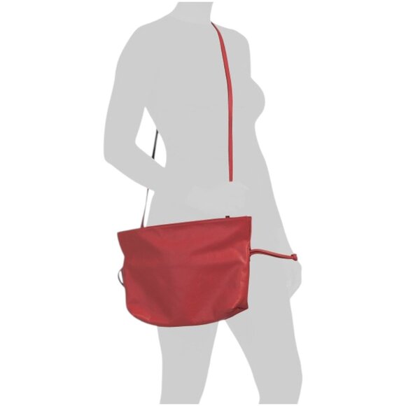 MARLON Made In Italy Leather Candy Closure Shoulder Bag - Picture 4 of 4